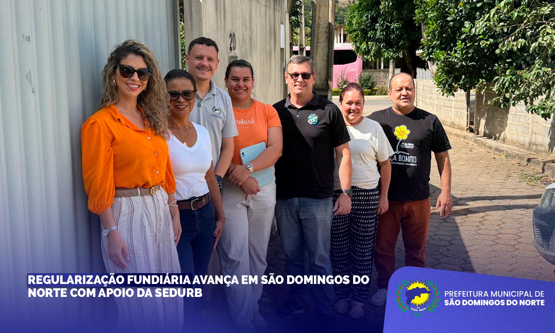 Regularização fundiária avança em São Domingos do Norte com apoio da SEDURB