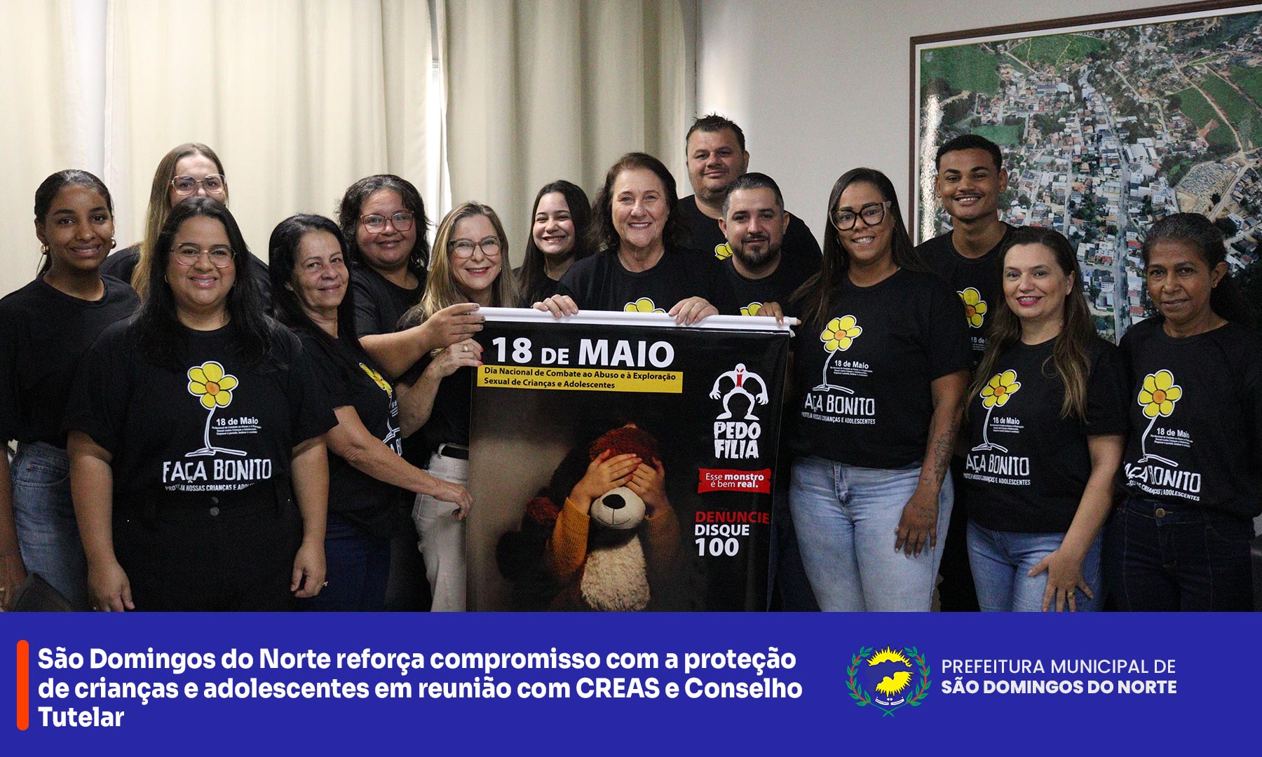 São Domingos do Norte reforça compromisso com a proteção de crianças e adolescentes em reunião com CREAS e Conselho Tutelar